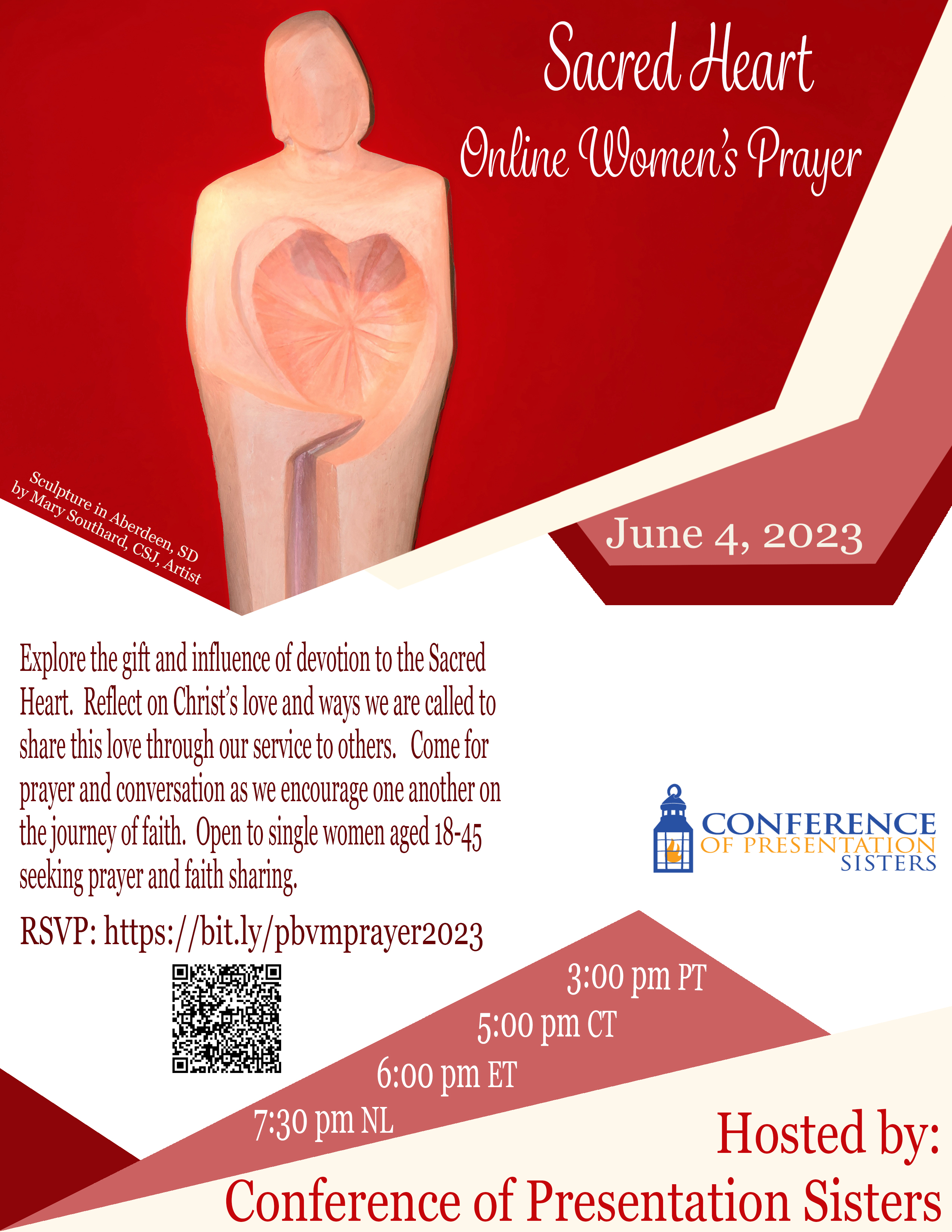 Sacred Heart Womens Prayer – Online
